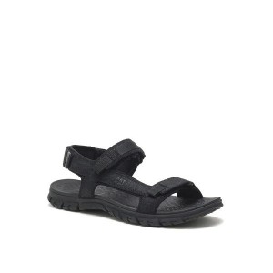 Men's Caterpillar Atchison Cat Sandals Black | 036287-POT