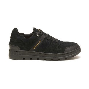 Men's Caterpillar Cite Low Sneakers Black | 531249-COP