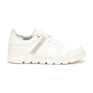 Men's Caterpillar Cite Low Sneakers White | 905634-SJT