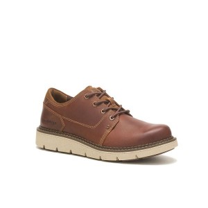 Men's Caterpillar Covert Low Casual Shoes Brown | 169048-MVK