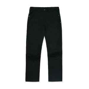 Men's Caterpillar Double Front Stretch Canvas Straight Fit Utility Pants Black | 197854-JYU