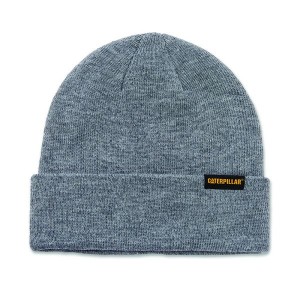 Men's Caterpillar Foundation Knit Hats Grey | 153498-TEO