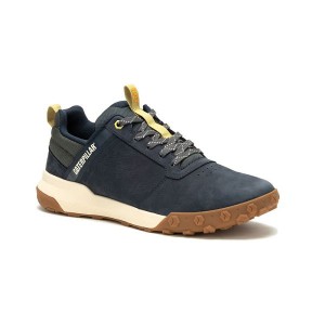 Men's Caterpillar Hex Ready Lo Sneakers Navy | 149250-HFQ