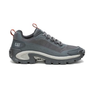 Men's Caterpillar Intruder Lightning Mesh Sneakers Grey | 379150-KID