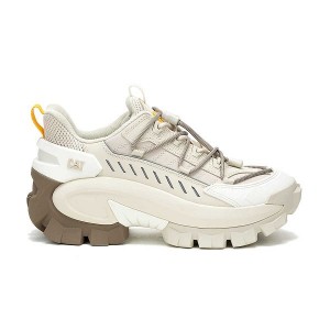 Men's Caterpillar Intruder Max Sneakers Beige | 261435-YDV