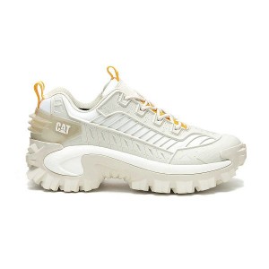 Men's Caterpillar Intruder Mecha Sneakers Beige | 019658-TVU