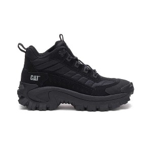 Men's Caterpillar Intruder Mid Sneakers Black | 069425-JOK