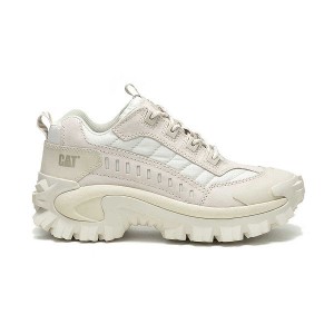 Men's Caterpillar Intruder Sneakers Beige | 384096-BYI