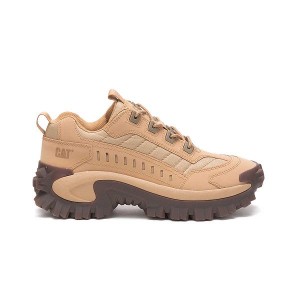 Men's Caterpillar Intruder Sneakers Brown | 940325-YFM