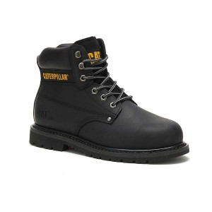 Men's Caterpillar Powerplant ST HRO SRA Work Boots Black | 516397-TWY