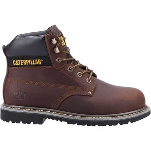 Men's Caterpillar Powerplant ST HRO SRA Work Boots Brown | 384560-FRA