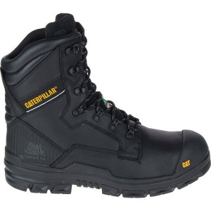 Men's Caterpillar Scaffold Waterproof TX Nano Toe CSA Work Boots Black | 627980-KTH