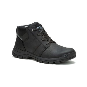 Men's Caterpillar Threshold Chukka Chukka Boots Black | 358409-QJH