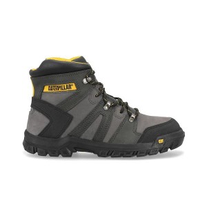 Men's Caterpillar Threshold HKR ST M4M Industrial Work Boots Black | 026817-IFC