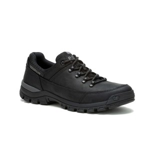 Men's Caterpillar Threshold Hiker Low Hiking Shoes Black | 957064-ARS