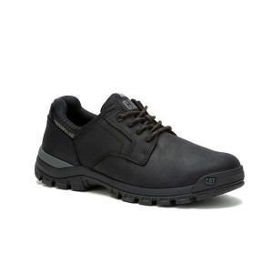 Men's Caterpillar Threshold Lace Low Casual Shoes Black | 725493-PNW