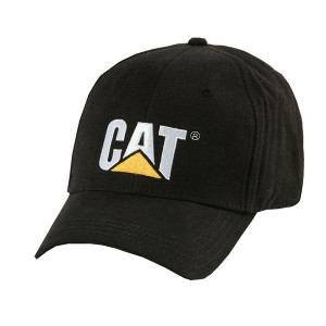 Men's Caterpillar Trademark Caps Black | 504126-FNR