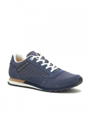 Men's Caterpillar Ventura Sneakers Navy | 074236-CMI