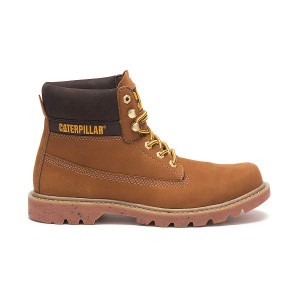 Men's Caterpillar eColorado Boots Brown | 480529-RZG