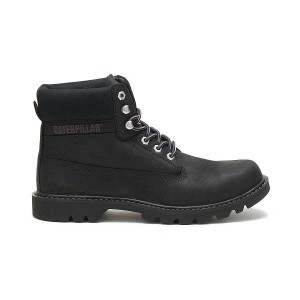 Men's Caterpillar eColorado Waterproof Boots Black | 731295-QIG