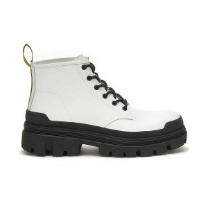 Women's Caterpillar Hardwear Mid Boots White | 324068-CBX