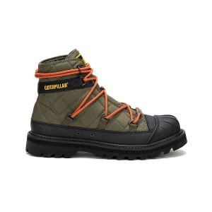 Women's Caterpillar Omaha Alt Lace Boots Olive | 351964-XJU