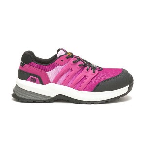 Women's Caterpillar Streamline 2.0 Composite Toe Work Shoes Fuchsia | 928064-JZH