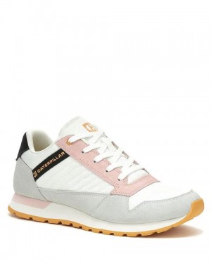 Women's Caterpillar Ventura Canvas Sneakers White | 975803-CBG