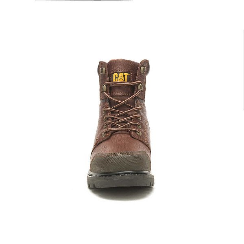 Men's Caterpillar Allerton Boots Brown | 592076-PNV