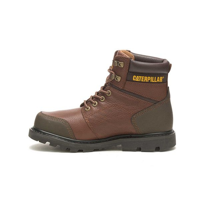 Men's Caterpillar Allerton Boots Brown | 592076-PNV