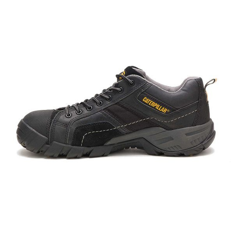 Men's Caterpillar Argon Composite Toe Work Shoes Black | 128947-BFA