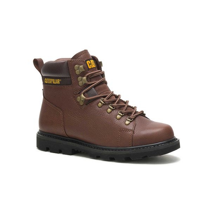 Men's Caterpillar Arlington Boots Brown | 279851-AGJ