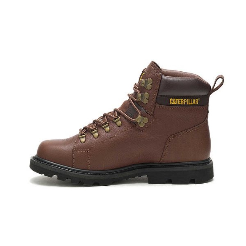 Men's Caterpillar Arlington Boots Brown | 279851-AGJ