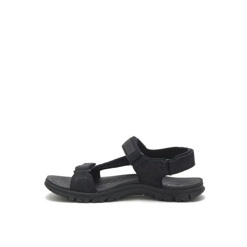 Men's Caterpillar Atchison Cat Sandals Black | 036287-POT