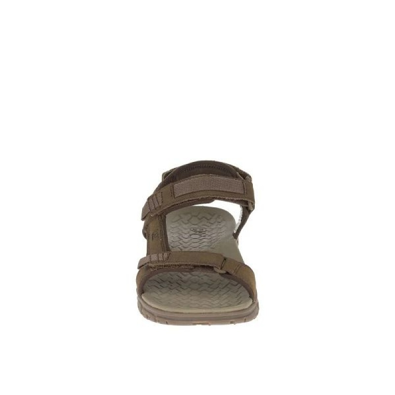 Men's Caterpillar Atchison Cat Sandals Brown | 364025-XGN