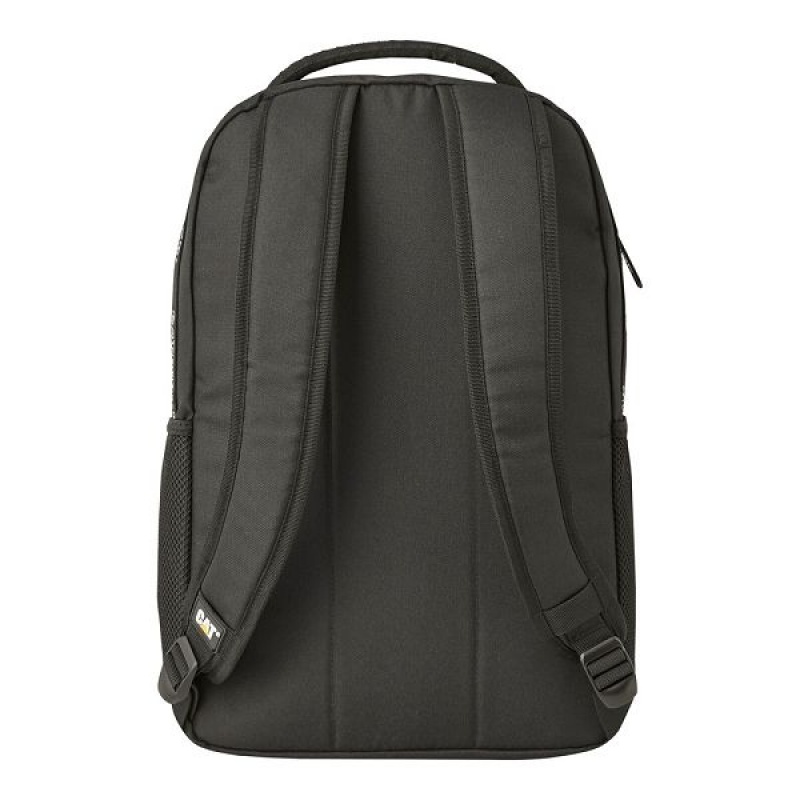 Men's Caterpillar Backpack Black | 392407-SBX