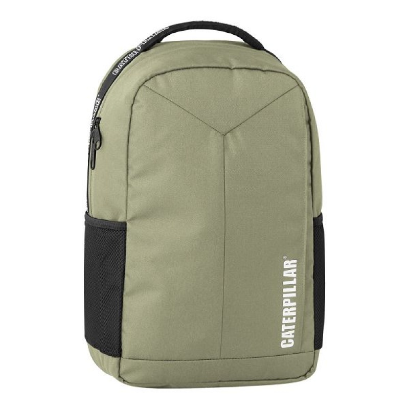 Men\'s Caterpillar Backpack Green | 298504-HTW