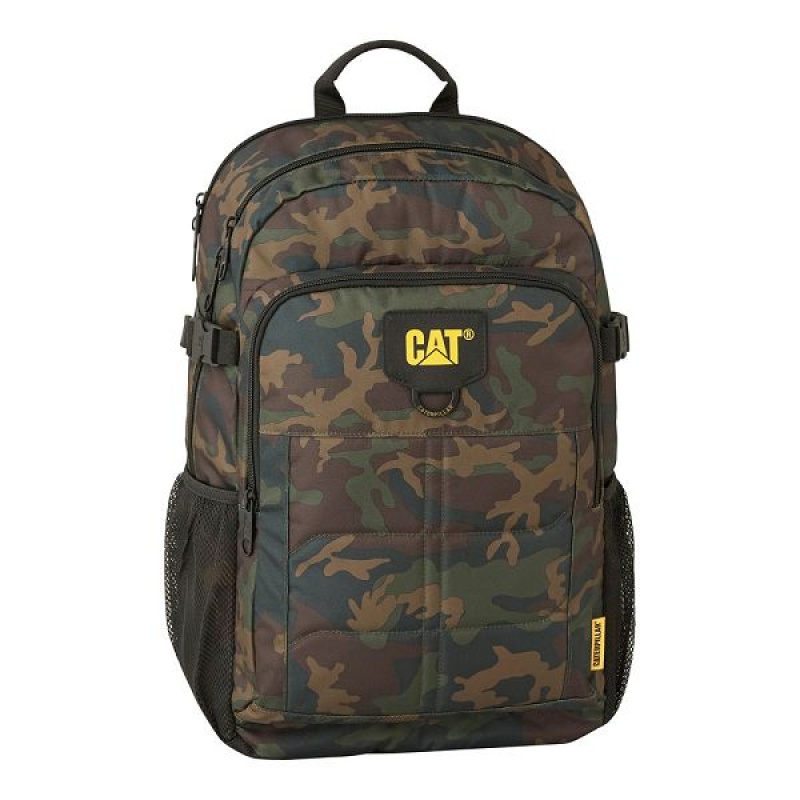 Men\'s Caterpillar Barry Backpack Olive | 587463-QYO