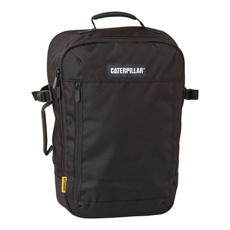 Men\'s Caterpillar Cabin C3 Backpack Black | 820197-LOK