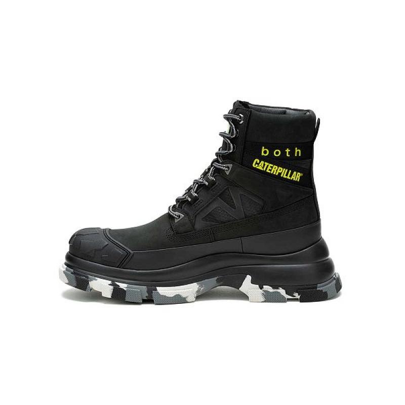 Men's Caterpillar Cat Footwear x both GAO Pioneer Boots Black | 371492-WRG