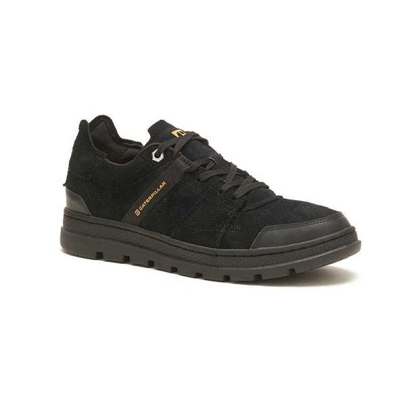 Men's Caterpillar Cite Low Sneakers Black | 531249-COP