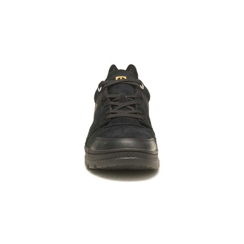 Men's Caterpillar Cite Low Sneakers Black | 531249-COP