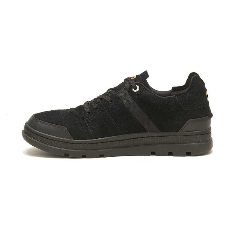 Men's Caterpillar Cite Low Sneakers Black | 531249-COP