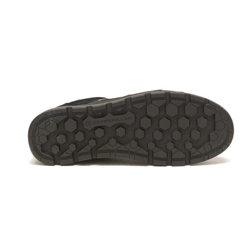 Men's Caterpillar Cite Low Sneakers Black | 531249-COP