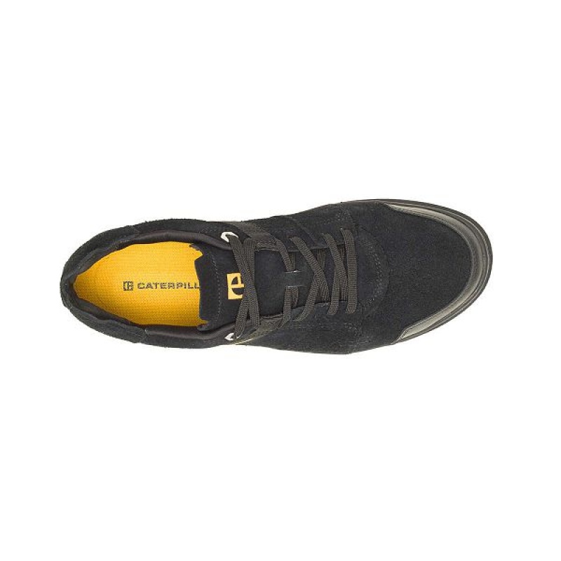 Men's Caterpillar Cite Low Sneakers Black | 531249-COP