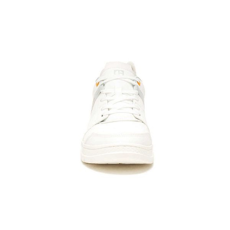 Men's Caterpillar Cite Low Sneakers White | 905634-SJT