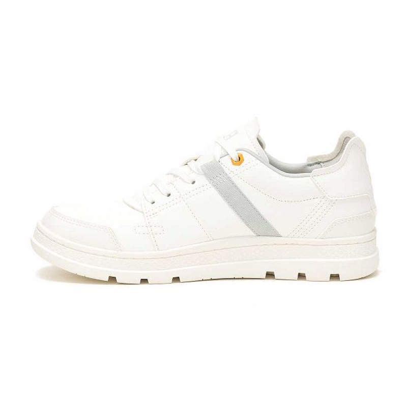 Men's Caterpillar Cite Low Sneakers White | 905634-SJT