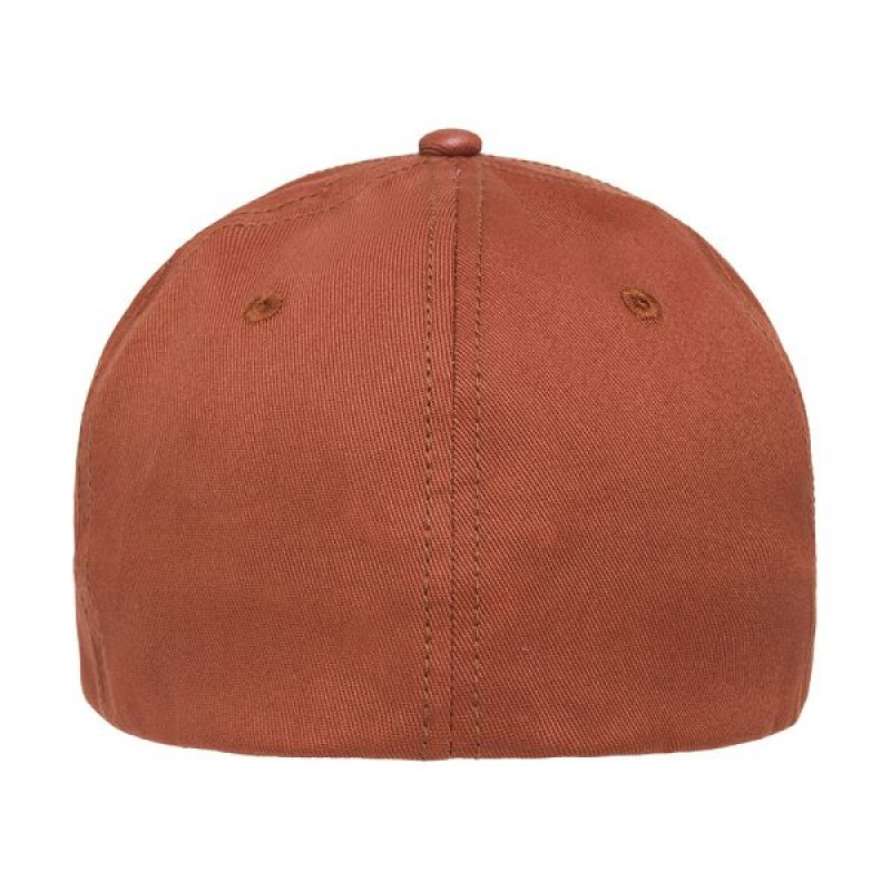 Men's Caterpillar Classic Logo Hats Brown | 087654-JLV