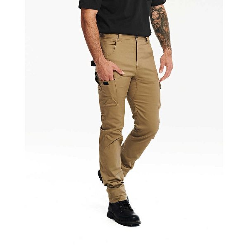 Men's Caterpillar Coolmax Outdoor Work Pants Khaki | 945138-EVM