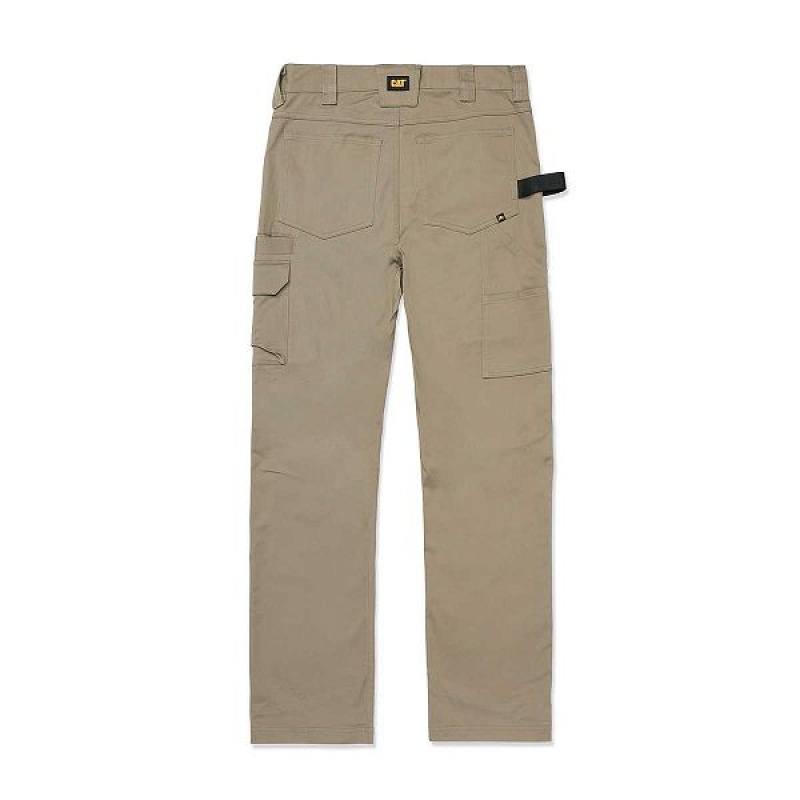 Men's Caterpillar Coolmax Outdoor Work Pants Khaki | 945138-EVM